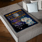 Elephant Your Way Back Home Daughter Gift Flannel Blanket For Cozy Bedroom Sofa Decor