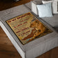 Lion Consider Big Hug Flannel Blanket For Cozy Bedroom Sofa Decor