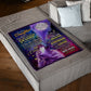 Wolf Consider Big Hug Daughter Gift Flannel Blanket For Cozy Bedroom Sofa Decor