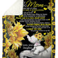 You Are My Sunflower Flannel Blanket For Cozy Bedroom Sofa Decor