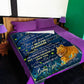 Lion Deep In Your Heart Daughter Gift Flannel Blanket For Cozy Bedroom Sofa Decor