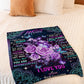 Rose I Love You With All My Heart Flannel Blanket For Cozy Bedroom Sofa Decor