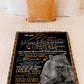 Lion I Love You With All My Heart Thank You Flannel Blanket For Cozy Bedroom Sofa Decor