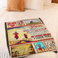Family To My Mom You Are Appreciated Mother Flannel Blanket For Cozy Bedroom Sofa Decor