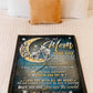 Wolf I Love You To The Moon And Back You Are The World Flannel Blanket For Cozy Bedroom Sofa Decor