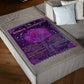 Tree Never Feel That You're Alone Mom To Bonus Daughter Flannel Blanket For Cozy Bedroom Sofa Decor