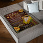 Sunflower To My Mother A Garden Of The Heart Flannel Blanket For Cozy Bedroom Sofa Decor
