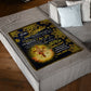 Jesus How Much You Mean To Me Daughter Gift Flannel Blanket For Cozy Bedroom Sofa Decor