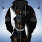 Rottweiler Lover Forever Hoodie For Casual Street Style Travel And Daily Comfort