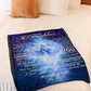 Wolf Mom To Daughter Love Gift Flannel Blanket For Cozy Bedroom Sofa Decor