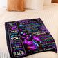 Butterfly You Are The Best Loving Mother Flannel Blanket For Cozy Bedroom Sofa Decor