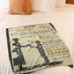 Family Love To Our Loving Mom Flannel Blanket For Cozy Bedroom Sofa Decor
