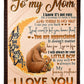 Bear My Loving Mother From Son Flannel Blanket For Cozy Bedroom Sofa Decor