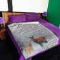 Deer My Heart Daughter Gift Flannel Blanket For Cozy Bedroom Sofa Decor