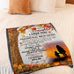 Sunset Follow Your Dreams Mom To Daughter Flannel Blanket For Cozy Bedroom Sofa Decor