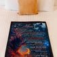 Wolf You Gave Me Love Mother Flannel Blanket For Cozy Bedroom Sofa Decor
