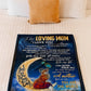 Wolf To My Mom You Will Always Be My Loving Mom Flannel Blanket For Cozy Bedroom Sofa Decor
