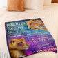 Lion Believe In Yourself Gift Lover Flannel Blanket For Cozy Bedroom Sofa Decor