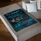 Deer Whenever You Feel Overwhelmed Flannel Blanket For Cozy Bedroom Sofa Decor