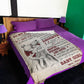 Family I'll Always Be With You Flannel Blanket For Cozy Bedroom Sofa Decor