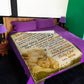 Lion Your Way Back Home Daughter Gift Flannel Blanket For Cozy Bedroom Sofa Decor