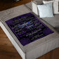 Dragon Big Hug From Daughter Flannel Blanket For Cozy Bedroom Sofa Decor