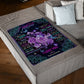Rose I Love You With All My Heart Flannel Blanket For Cozy Bedroom Sofa Decor