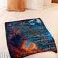 Wolf You Gave Me Love Mother Flannel Blanket For Cozy Bedroom Sofa Decor