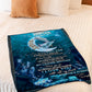 Dolphin I Love You With All My Heart Flannel Blanket For Cozy Bedroom Sofa Decor
