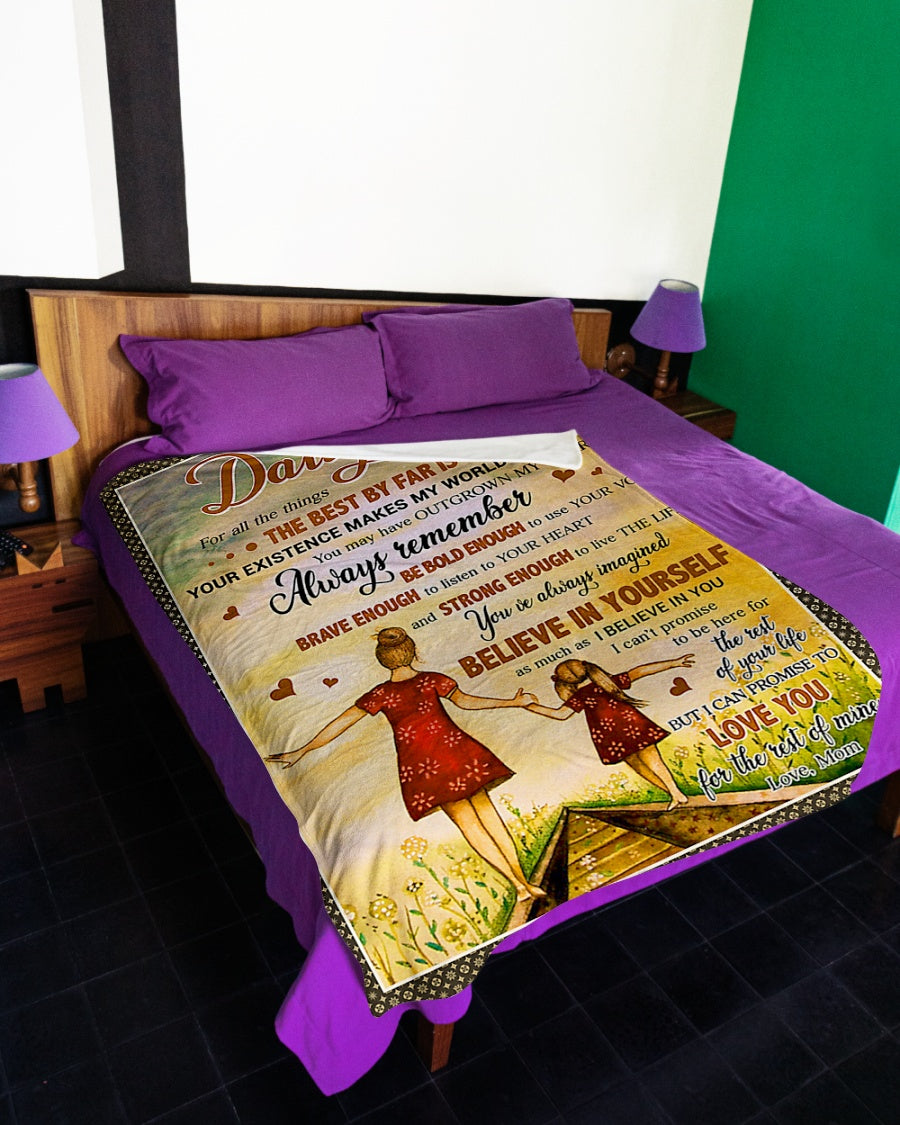 Family All The Things My Hands Flannel Blanket For Cozy Bedroom Sofa Decor