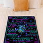 Family Never Feel That You Are Alone To Bonus Daughter Flannel Blanket For Cozy Bedroom Sofa Decor