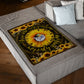 Elephant You Are My Sunshine Flannel Blanket For Cozy Bedroom Sofa Decor