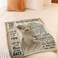 Lion You Are My Sunshine Daughter Gift Flannel Blanket For Cozy Bedroom Sofa Decor