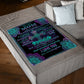 God I Love You With All My Heart Mother Flannel Blanket For Cozy Bedroom Sofa Decor