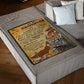 Family I Closed My Eyes For But A Moment Mom To Daughter Flannel Blanket For Cozy Bedroom Sofa Decor