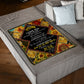 Sunflower You Will Always Be My Loving Mother In My Life Flannel Blanket For Cozy Bedroom Sofa Decor
