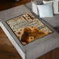 Cat To My Mom Cat In My Life Flannel Blanket For Cozy Bedroom Sofa Decor