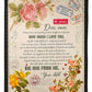 Family To My Mother For Mother Rose Letter Flannel Blanket For Cozy Bedroom Sofa Decor