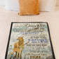 Family Just Do Your Best Daughter Gift Flannel Blanket For Cozy Bedroom Sofa Decor