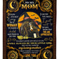 Witch You Will Always Be My Loving Mother Flannel Blanket For Cozy Bedroom Sofa Decor