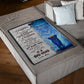 Lion Consider Big Hug Mom To Daughter Flannel Blanket For Cozy Bedroom Sofa Decor