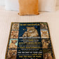 Lion The Rest Of Your Life Daughter Gift Flannel Blanket For Cozy Bedroom Sofa Decor