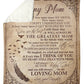 Family Will Always Be The Greatest Mom Mother Flannel Blanket For Cozy Bedroom Sofa Decor