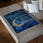 Butterfly Mom To Daughter Wasn't It Yesterday You Were Baby Flannel Blanket For Cozy Bedroom Sofa Decor