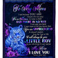 Tiger To Me You Are The World Little Boy Flannel Blanket For Cozy Bedroom Sofa Decor
