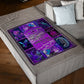 Dragon If Fate Whispers To You Halloween Mom To Daughter Flannel Blanket For Cozy Bedroom Sofa Decor