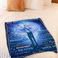 Family If Ever There Is A Tomorrow Mom To Daughter Flannel Blanket For Cozy Bedroom Sofa Decor