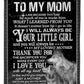 Wolf You Are My Hero Your Little Girl Flannel Blanket For Cozy Bedroom Sofa Decor