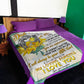Dinosaur Lover Dad And Mom Dinosaur You Are Appreciated Flannel Blanket For Cozy Bedroom Sofa Decor