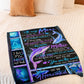 Dolphin To My Mom Turtle You Are Appreciated Flannel Blanket For Cozy Bedroom Sofa Decor
